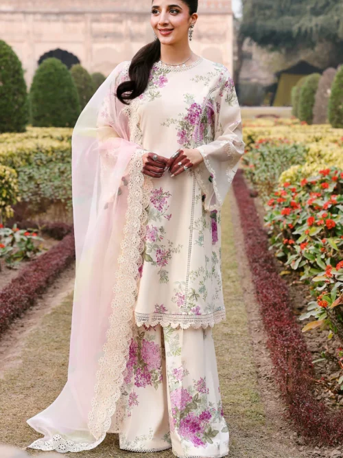 11A (1) CANDY FLOSS-3PC PRINTED LAWN SUIT