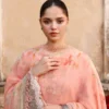 14A (1) MUTED BLUSH-3PC PRINTED LAWN SUIT