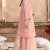 14A (4) MUTED BLUSH-3PC PRINTED LAWN SUIT