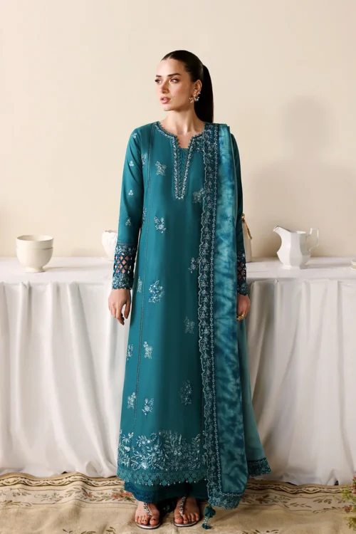 AZURE LUXURY LAWN EID DROP-26 Sea Breeze