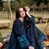 AZURE LUXURY LAWN EID DROP-26 Blueberry