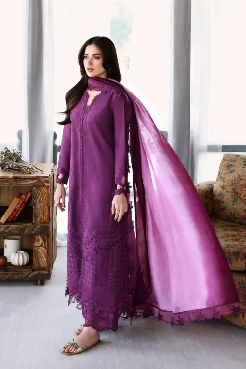 6 (3) AZURE LUXURY LAWN EID DROP-26 Mulberry