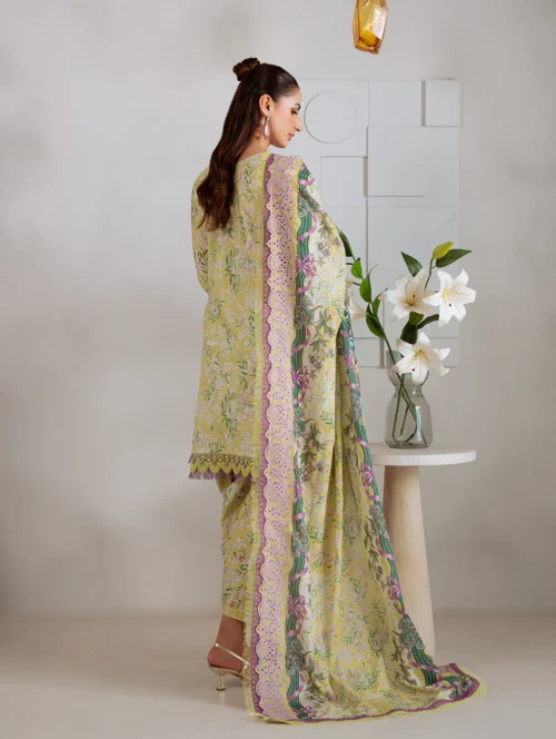 Bagh Whispers of Bloom-Lime