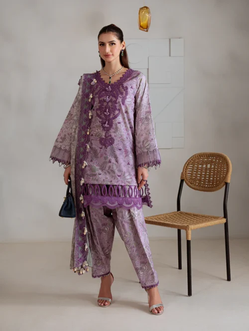 8 (1) Bagh Whispers of Bloom-Mauve