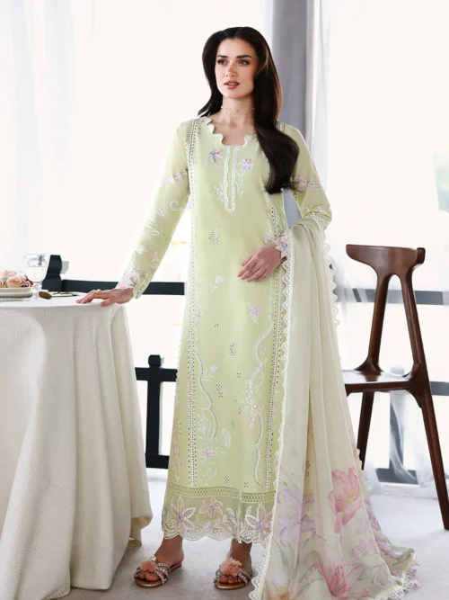 AZURE LUXURY LAWN EID DROP-26 Garden Muse