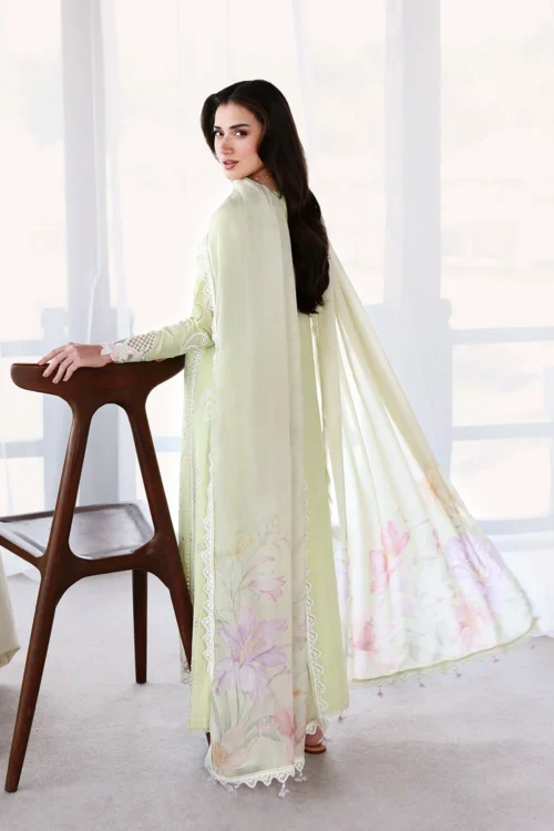 8 (3) AZURE LUXURY LAWN EID DROP-26 Garden Muse