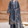 9A (3) VERDENT TAPESTRY-3PC EMBROIDERED LAWN SUIT