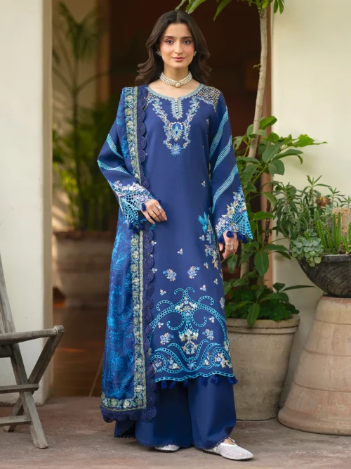 ANGAAN BY MAHNUR AN-002 | 3 PC Lawn