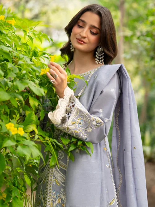 ANGAAN BY MAHNUR AN-006 | 3 PC Lawn