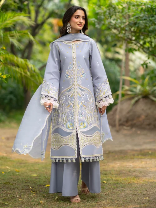 ANGAAN BY MAHNUR AN-006 | 3 PC Lawn