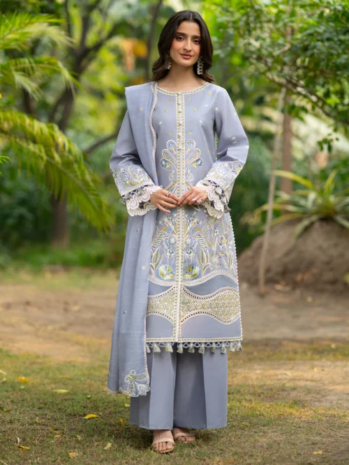 ANGAAN BY MAHNUR AN-006 | 3 PC Lawn