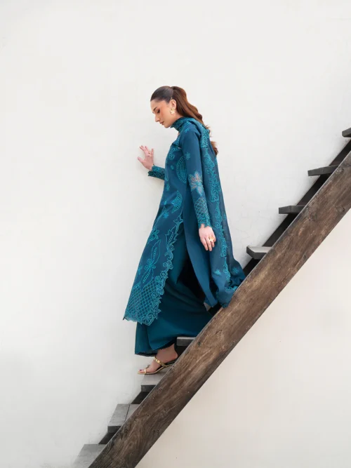 ANGAAN BY MAHNUR AN-014 | 3 PC Lawn