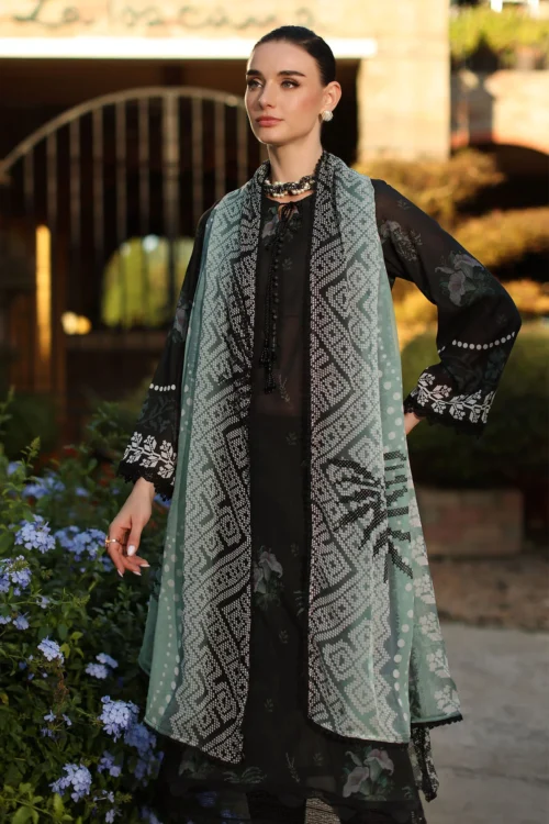 NUREH SIGNATURE PRINT SWISS LAWN -SP198