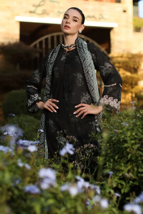 NUREH SIGNATURE PRINT SWISS LAWN -SP198