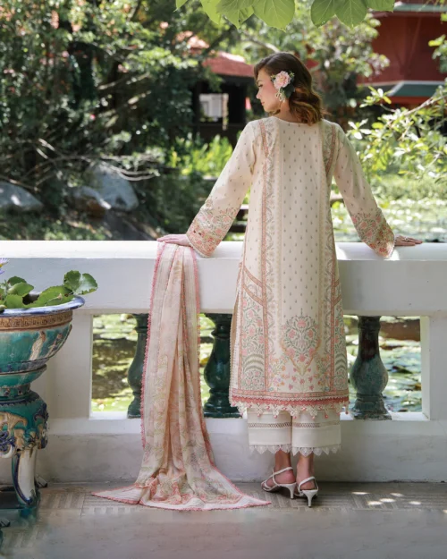 21143_2 URBANE EMBROIDERED - CAMELLIA