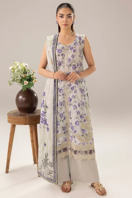UMANG EMBROIDERED LAWN 6135-HAZEL