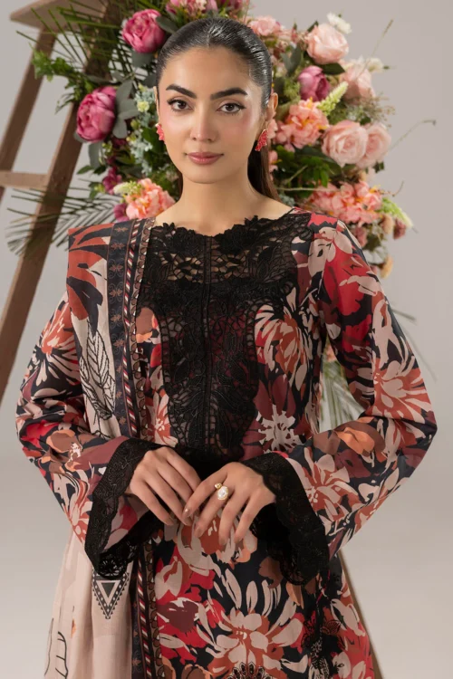 UMANG EMBROIDERED LAWN 6136-ROSIE